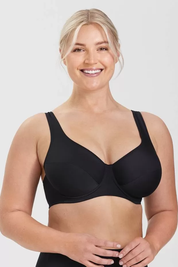 Outlet Biarritz bikini bra - Elegant classic black bikini bra - Bademode