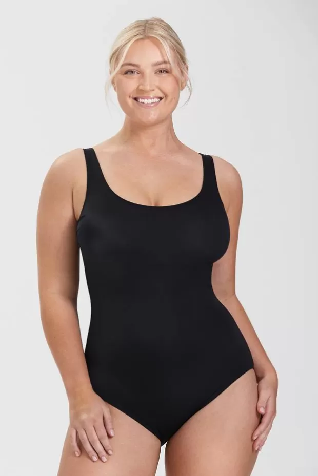 Outlet Biarritz swimsuit - Non-wired tight-fitting swimsuit in classic black - Bademode