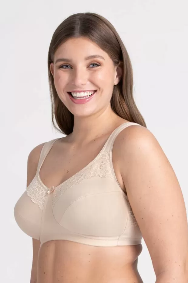 Online Cotton Now - Gives a round shape to the bust - Bh:s | Bh Ohne Bügel