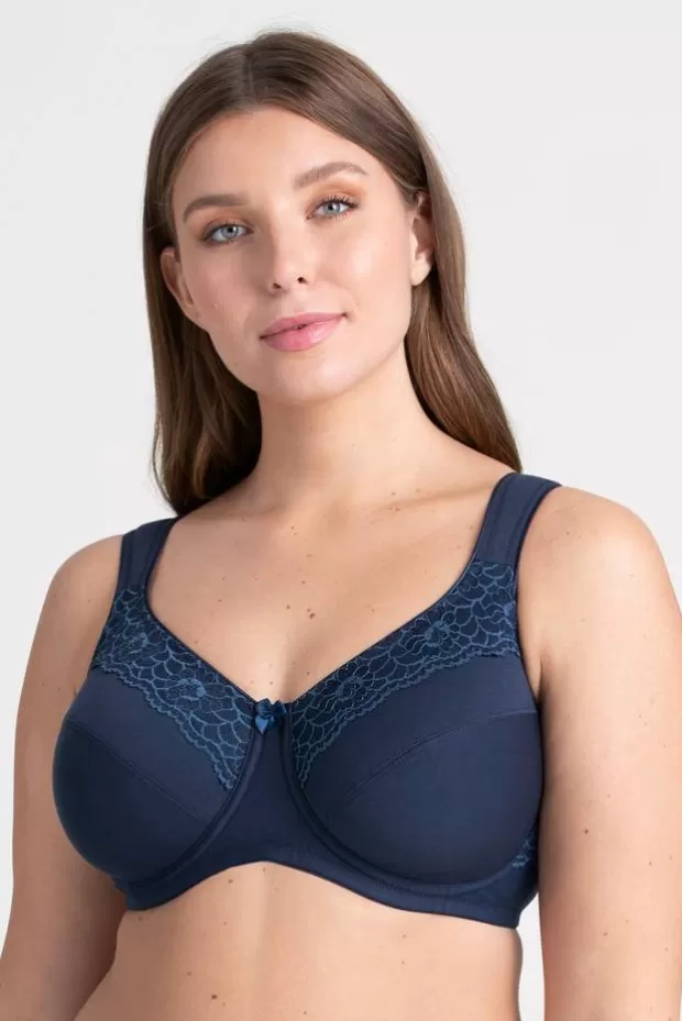 Online Cotton Now - Provides excellent support and a round shape to the bust - Bh:s | Bügel-bhs