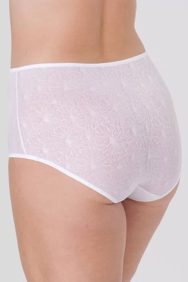 Sale Invisible Lace maxi slip - Eleganter Slip aus All-over-Spitze mit einem modernen, minimalistischen Gefühl - Slips