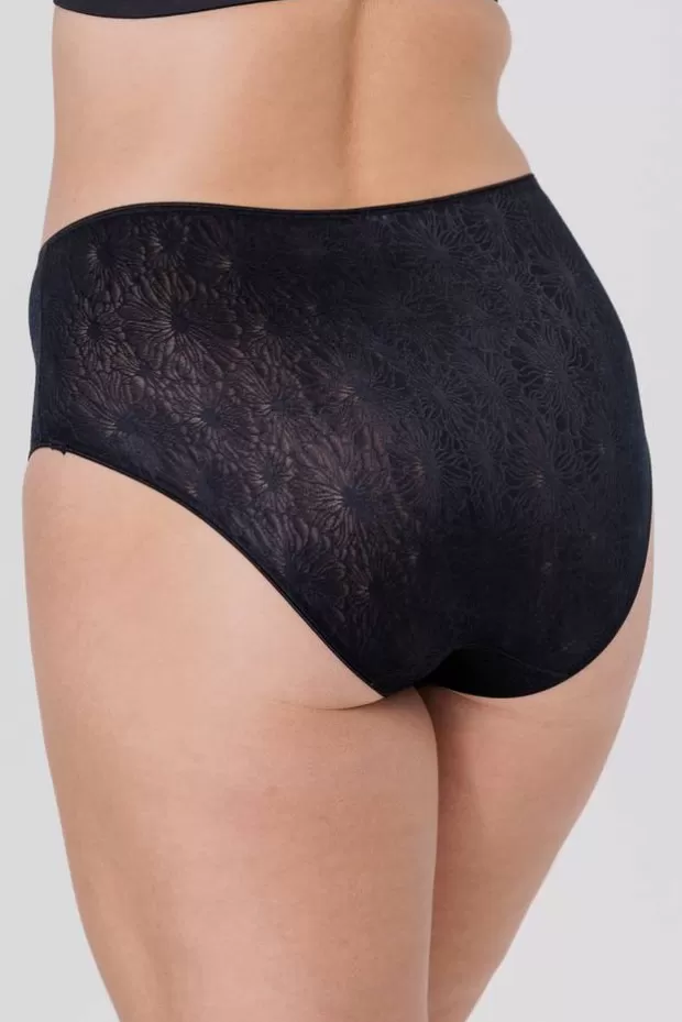 Outlet Invisible Lace midi slip -Eleganter Slip aus All-over-Spitze mit einem modernen, minimalistischen Gefühl - Slips