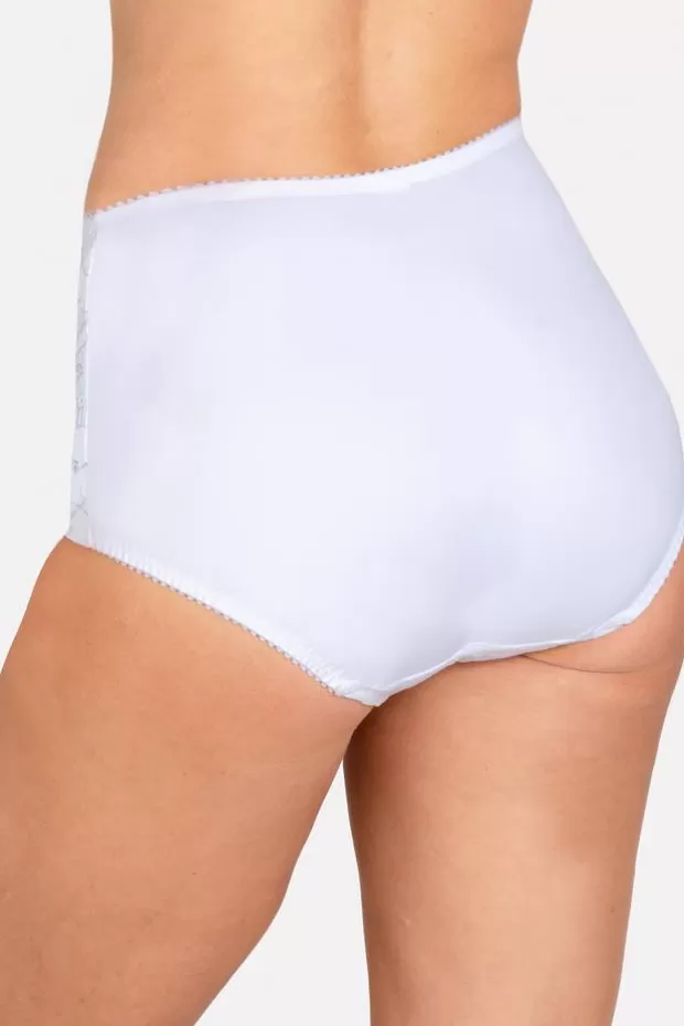 Outlet Jacquard & Lace panty girdle - Improved comfort and a gently shaping effect on the tummy - Slips