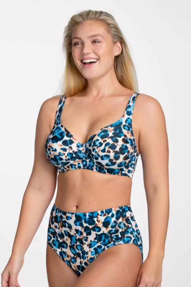 Online Jungle Summer bikini bra - with underwire that provides great support to the bust - Bademode