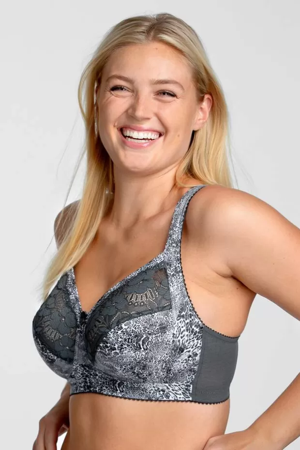 Fashion Leo bra - Firm material of the under cups provides great support to the bust - Bh:s | Bh Ohne Bügel