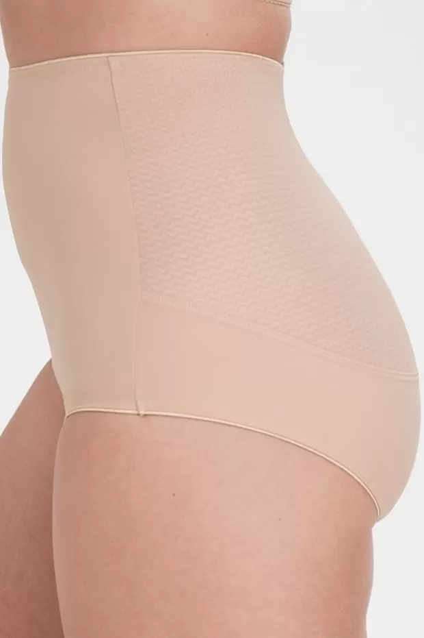 Online Nova Panty - High-waist panty in material with a micro feel - Slips