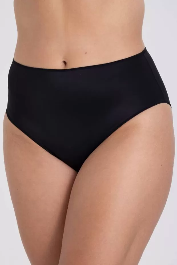 Clearance Recycled Comfort midi slip -Hergestellt aus angenehmem, weichem, recyceltem Textilfasermaterial - Slips