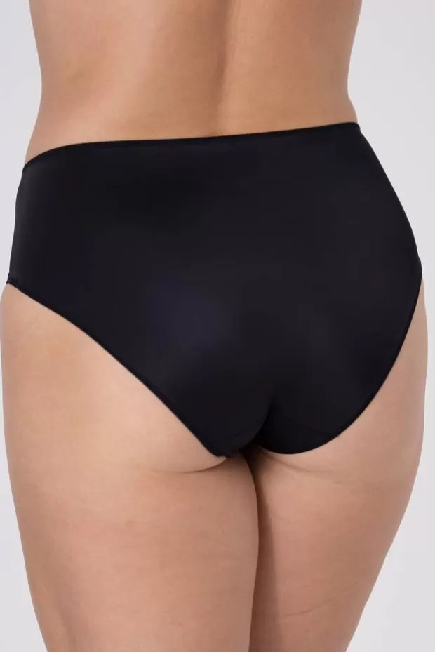 Clearance Recycled Comfort midi slip -Hergestellt aus angenehmem, weichem, recyceltem Textilfasermaterial - Slips